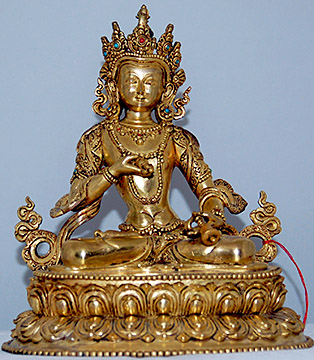 Ref #90 Tibetan Gilt Bronze Sculpture from our Tibet Art web catalogue